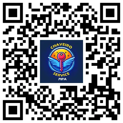 Chaveiro Service Pipa QR Code